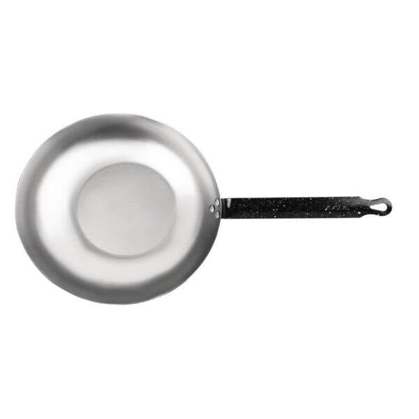 Vogue Wok Carbon Steel - 280mm 11" - Image 7