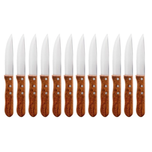 Jumbo Steak Knife Rosewood 4.5"(Box 12) - Image 3
