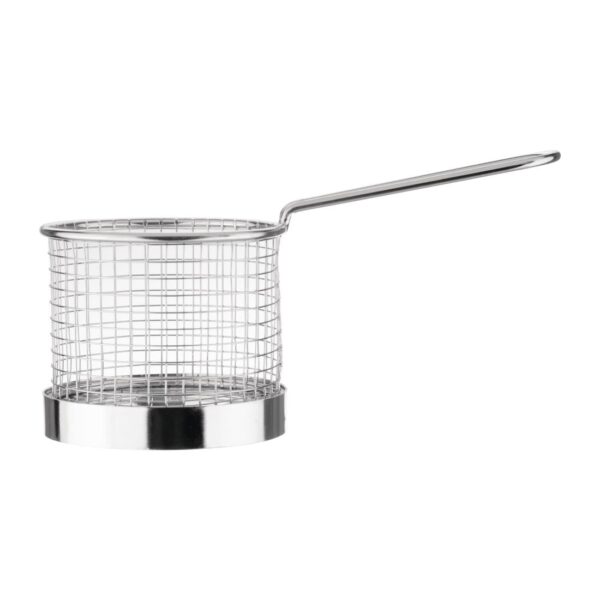 Olympia Round Presentation Basket with Handle - 95dia x 80Hmm (was GG874) - Image 2