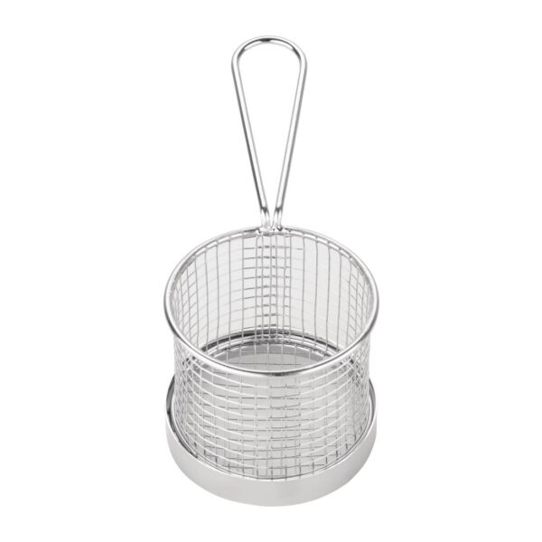 Olympia Round Presentation Basket with Handle - 95dia x 80Hmm (was GG874) - Image 4