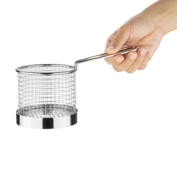 Olympia Round Presentation Basket with Handle - 95dia x 80Hmm (was GG874) - Image 5