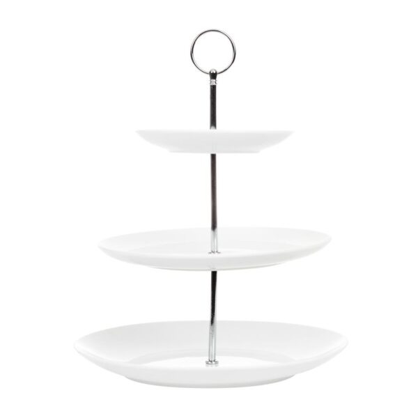 Olympia cake stand 3-tier 150mm & 227mm & 265mm - Image 2