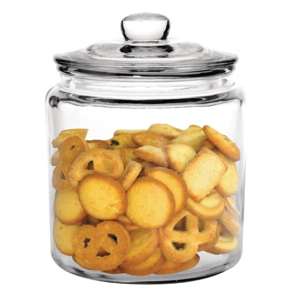 Olympia Biscotti Jar with lid - 3.8Ltr (Box 1) - Image 7