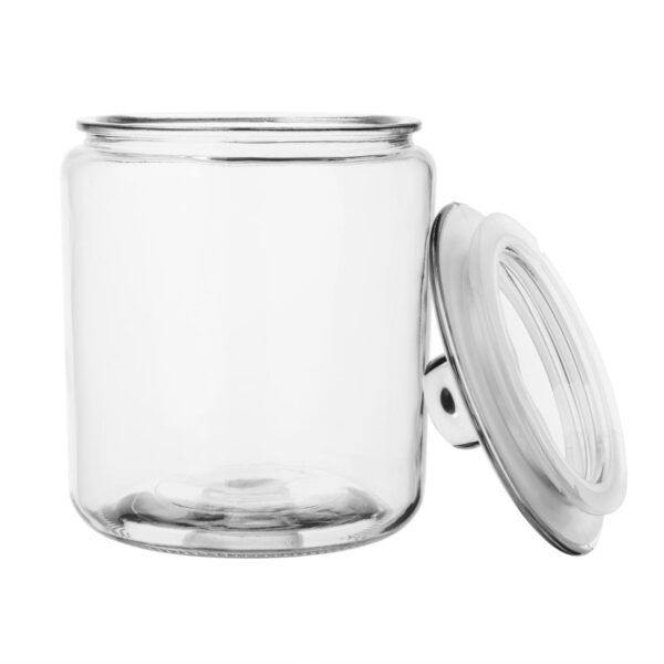 Olympia Biscotti Jar with lid - 3.8Ltr (Box 1) - Image 4