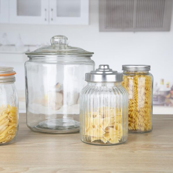Olympia Biscotti Jar with lid - 3.8Ltr (Box 1) - Image 5
