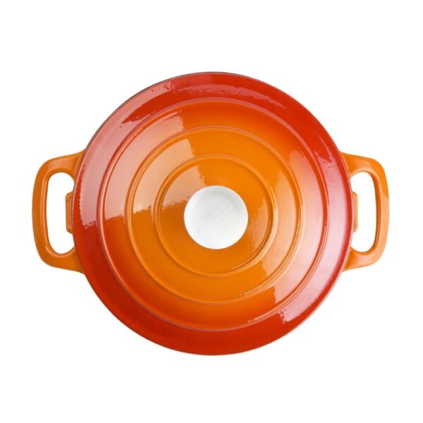 Vogue Round Casserole Orange - 3.2Ltr 205mm - Image 5