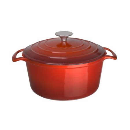Vogue Round Casserole Red - 3.2Ltr 205mm