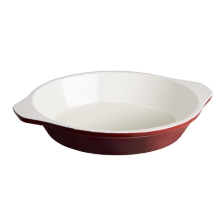 Vogue Round Gratin Red - 400ml