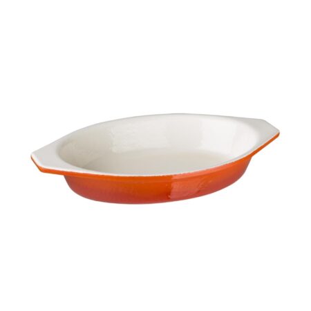 Vogue Oval Gratin Orange - 650ml