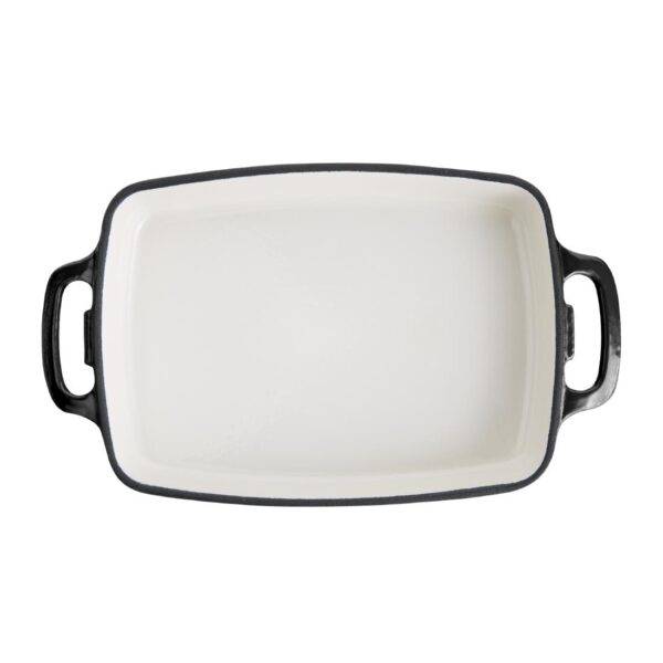 Vogue Rectangular Dish Black - 55x390x235mm 2 3/4Ltr 94 1/2fl oz - Image 5