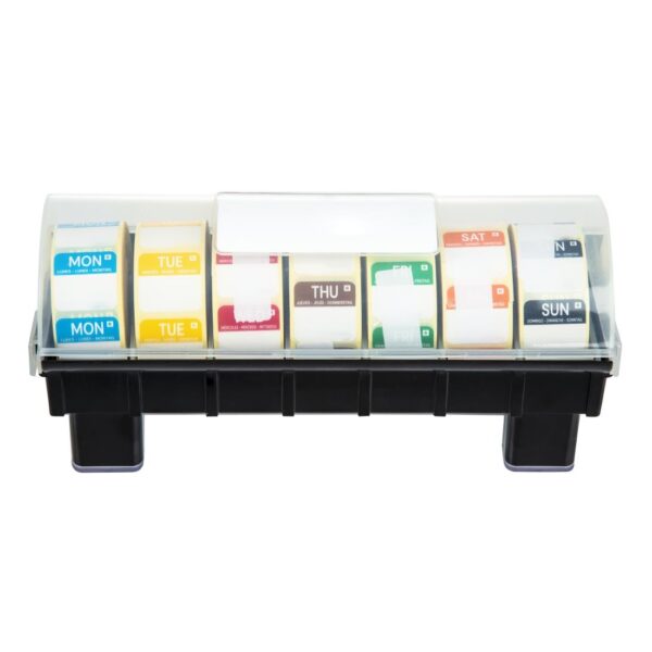 Hygiplas Day of the week Removable labels starter Kit 1'' (inc Dispenser) - Image 2