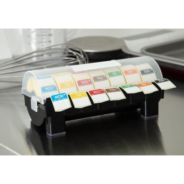 Hygiplas Day of the week Removable labels starter Kit 1'' (inc Dispenser) - Image 6