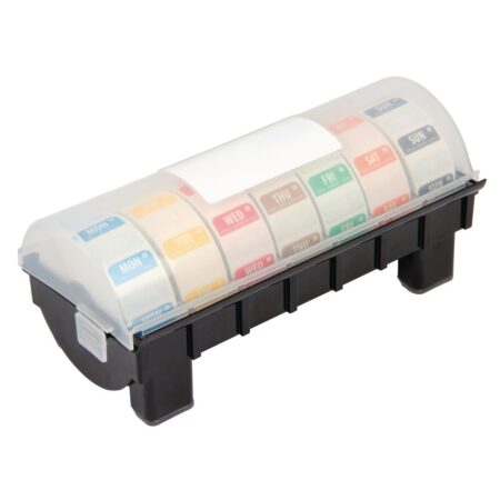 Hygiplas Day of the week Dissolvable labels starter Kit 1'' (inc Dispenser)