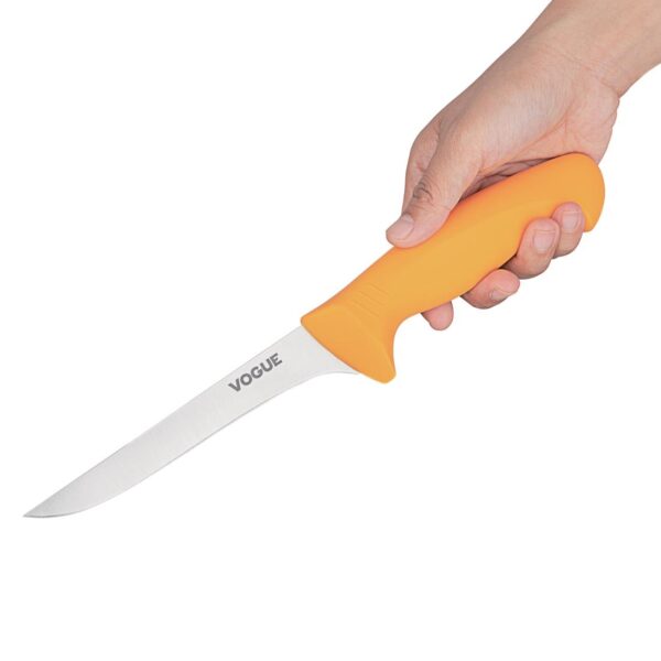 Vogue Soft Grip Pro Boning Knife St/St - 150mm 6" - Image 2