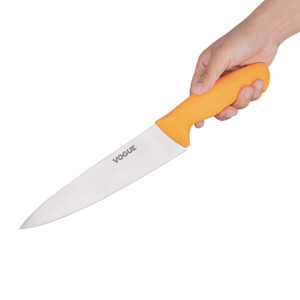 Vogue Soft Grip Pro Chef Knife St/St - 200mm 8" - Image 2