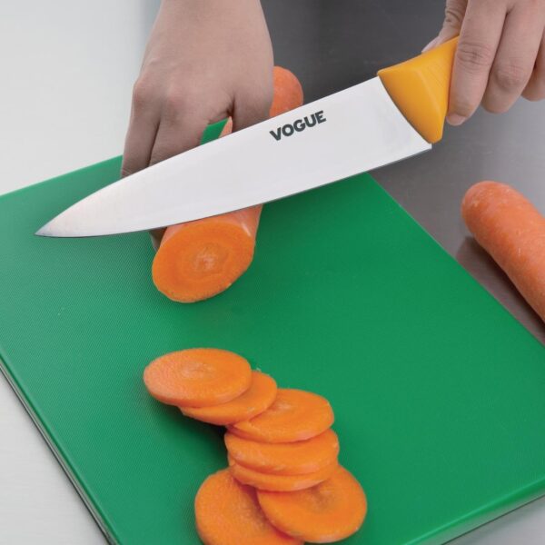 Vogue Soft Grip Pro Chef Knife St/St - 200mm 8" - Image 4