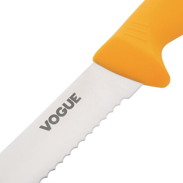 Vogue Soft Grip Pro Bread Knife St/St - 190mm 7 1/2" - Image 3