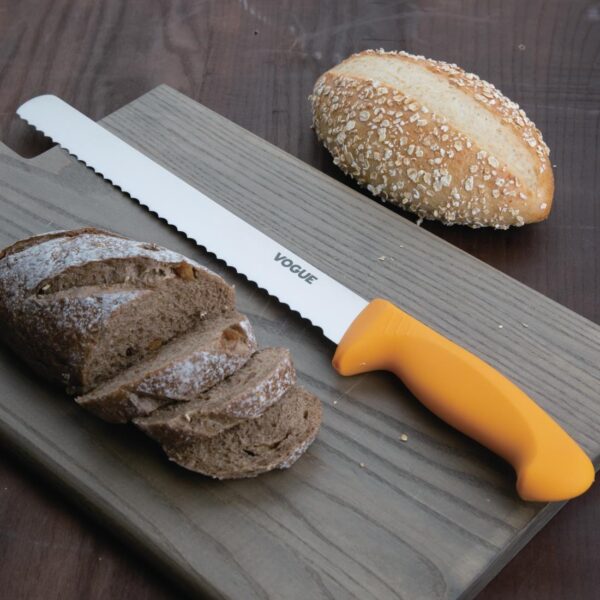 Vogue Soft Grip Pro Serrated Slicer - 280mm 11" - Image 4