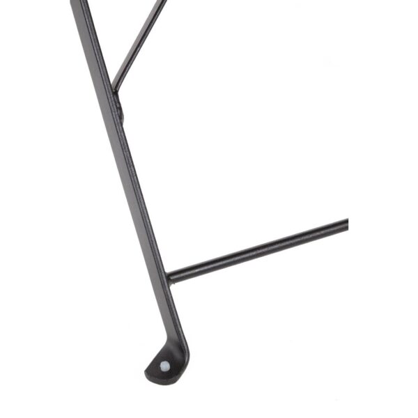 Bolero Black Pavement Style Steel Folding Chairs (Pack 2) - Image 10