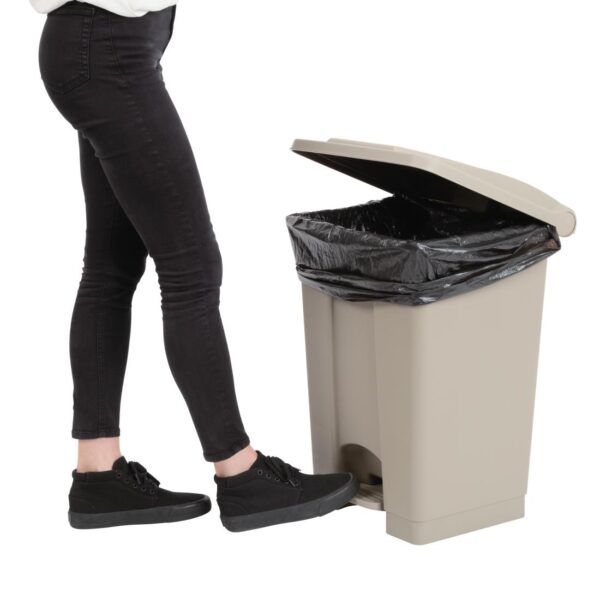 Jantex Step on Bin Beige - 45Ltr - Image 5