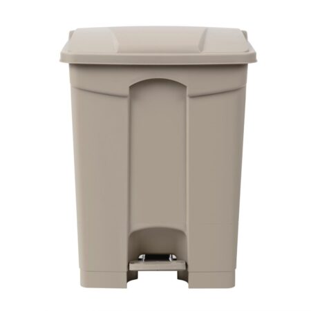 Jantex Step on Bin Beige - 65Ltr