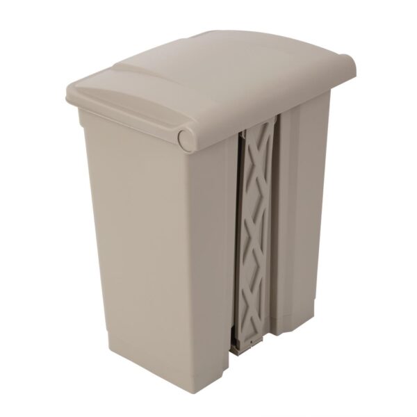 Jantex Step on Bin Beige - 65Ltr - Image 2