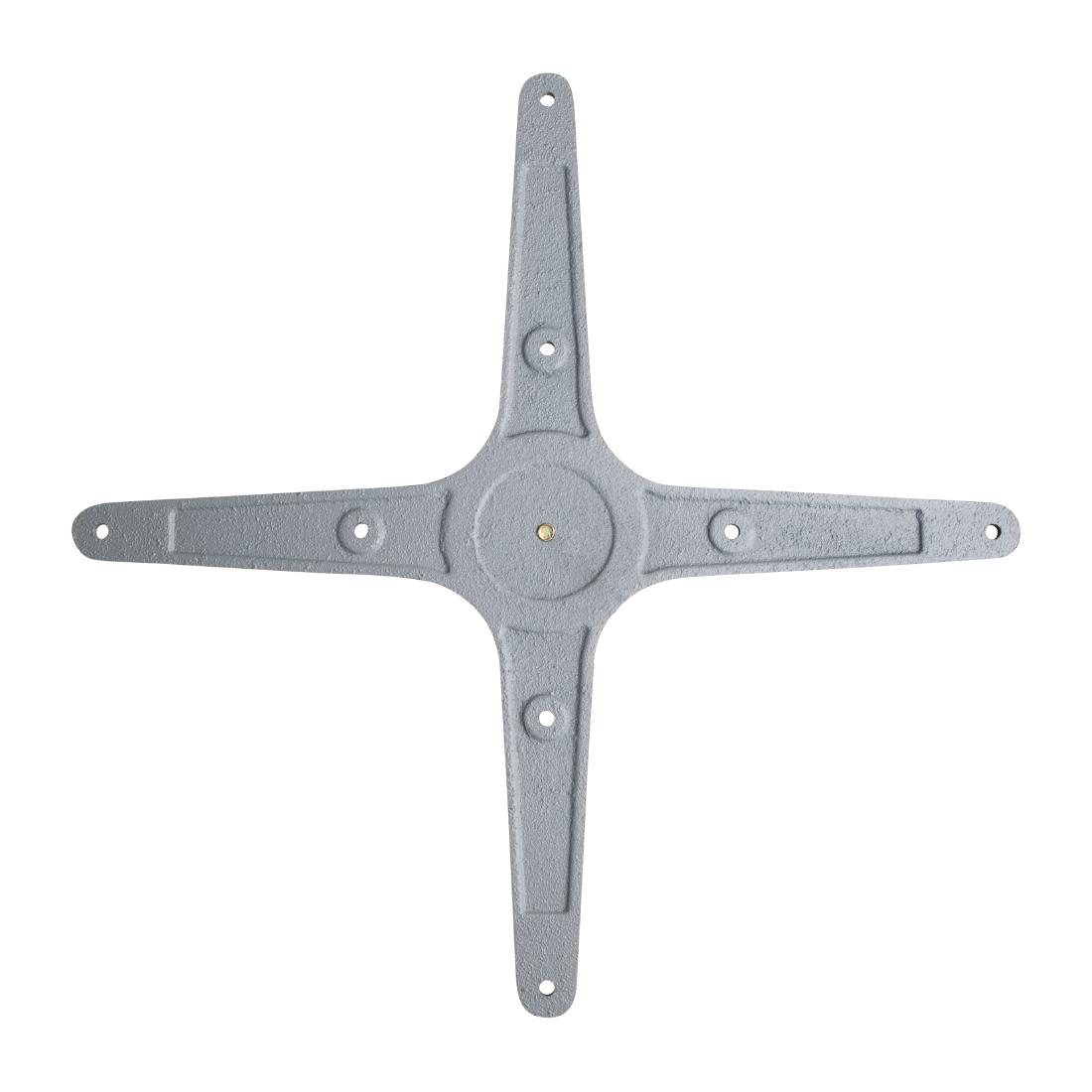 Bolero Aluminium Twin Leg Table Base - Image 4