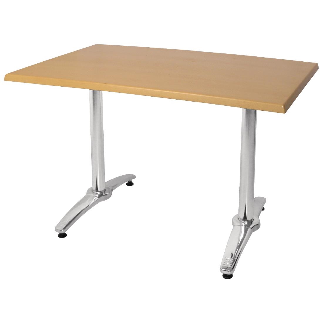 Bolero Aluminium Twin Leg Table Base - Image 5