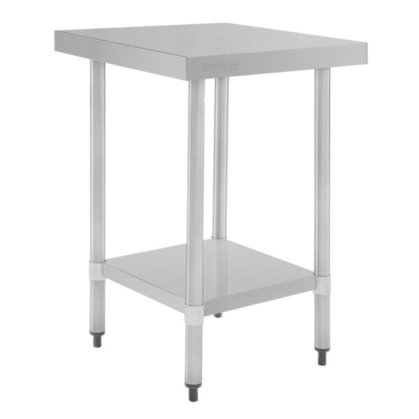 Vogue Stainless Steel Table - 600x700x900mm - Image 3
