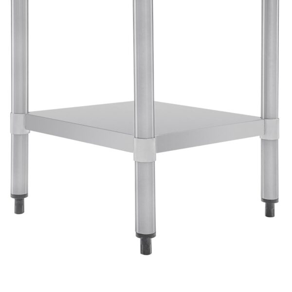 Vogue Stainless Steel Table - 600x700x900mm - Image 4