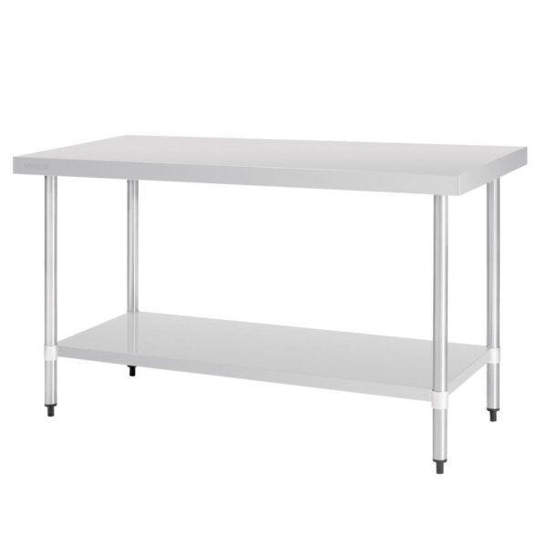 Vogue Stainless Steel Table - 1500x700x900mm