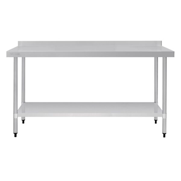 Vogue Table with Upstand St/St - 1800x700x900mm 70 3/4x27 1/2x35 1/2" - Image 5