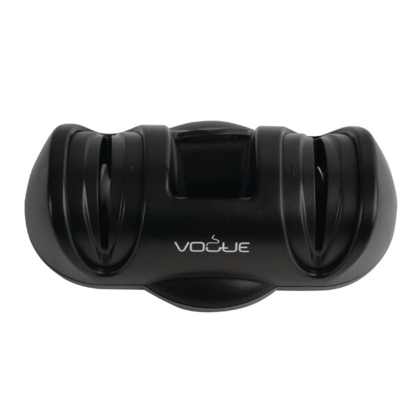 Vogue Manual 2 Stage Knife Sharpener with Suction Base (Diamond & Ceramic) - Image 2