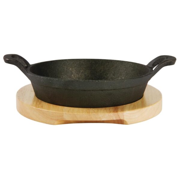 Olympia Cast Iron Round Eared Dish - 180mm 7" - Image 8