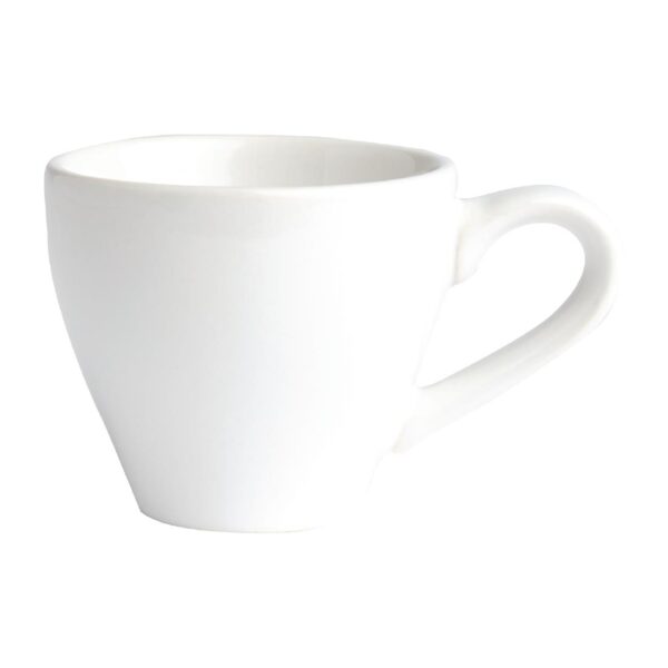 Olympia Cafe Espresso Cup White - 100ml (Box 12) - Image 2