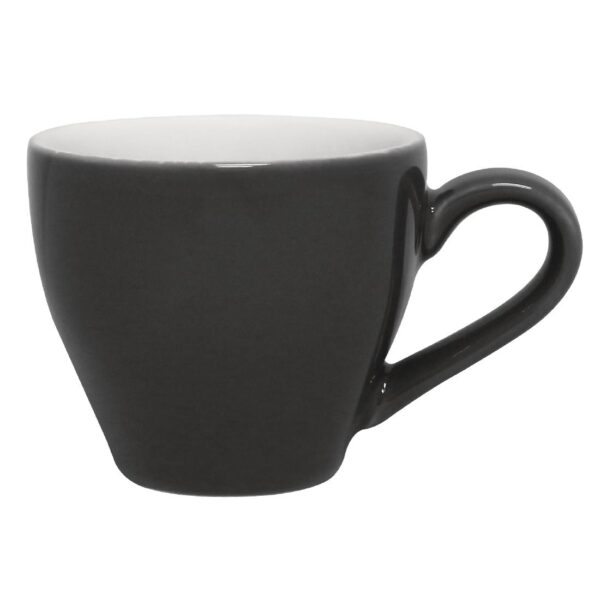 Olympia Cafe Espresso Cup Charcoal - 100ml (Box 12)