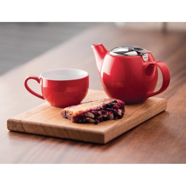 Olympia Cafe Coffee Cup Red - 230ml 8fl oz (Box 12) - Image 4