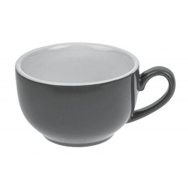 Olympia Cafe Coffee Cup Charcoal - 230ml 8fl oz (Box 12) - Image 2