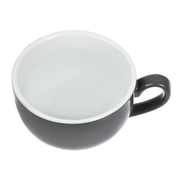 Olympia Cafe Coffee Cup Charcoal - 230ml 8fl oz (Box 12) - Image 3