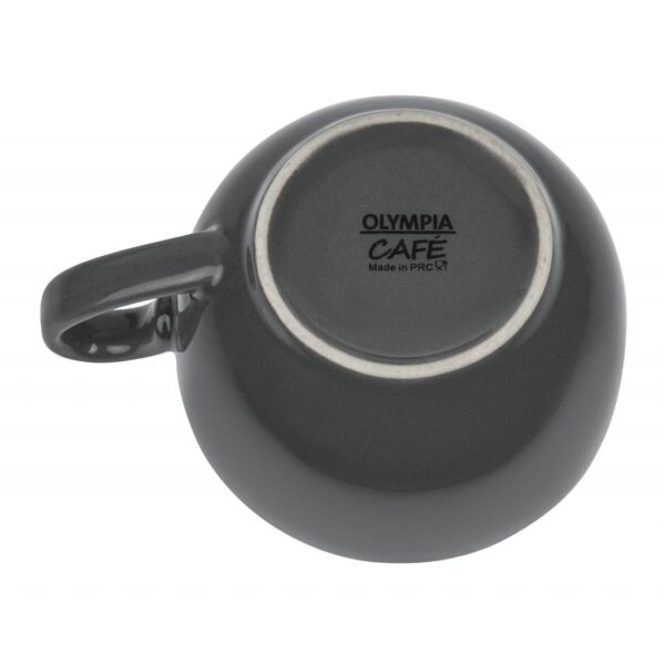 Olympia Cafe Coffee Cup Charcoal - 230ml 8fl oz (Box 12) - Image 4