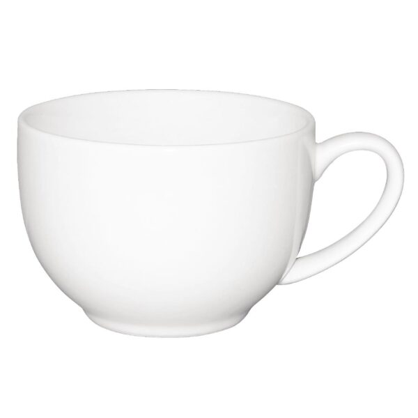 Olympia Cafe Cappuccino Cup White - 340ml (Box 12) - Image 4