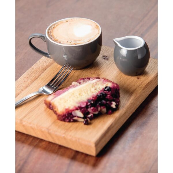 Olympia Cafe Milk Jug Charcoal - 70ml (Box 6) - Image 2
