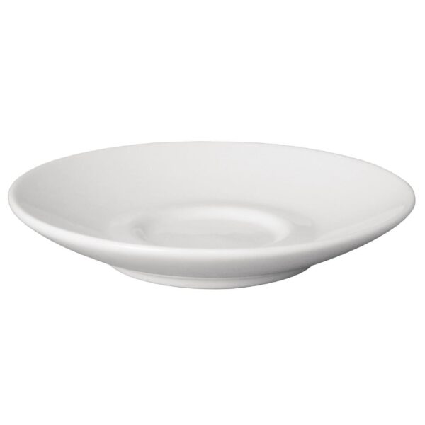 Olympia Cafe Espresso Saucer White (Box 12) - Image 3