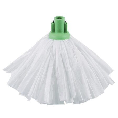 Jantex Standard Big White Socket Mop Green - 120g 4.2oz