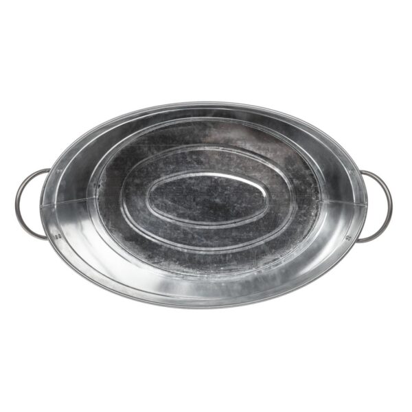 Beverage Tub Galvanised Steel - 490x365x220mm - Image 3