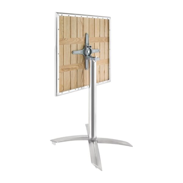 Bolero Ash Flip Top 600mm Square Bistro Table - Image 3