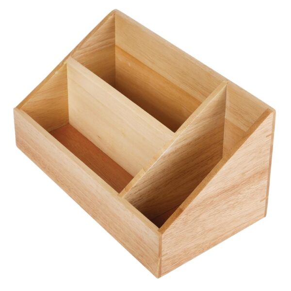 Olympia Wooden Tea Station - 150x160x285mm 6x6 1/4x11 1/4" - Image 3