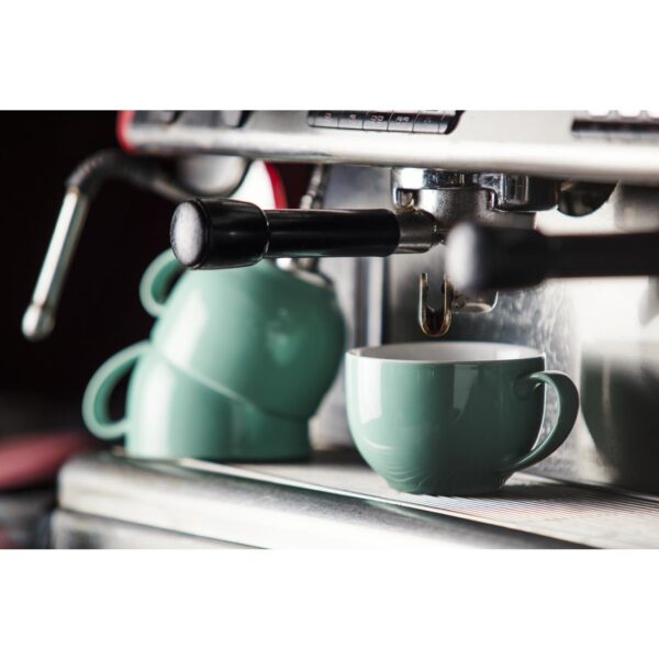 Olympia Cafe Coffee Cup Aqua - 230ml 8fl oz (Box 12) - Image 4