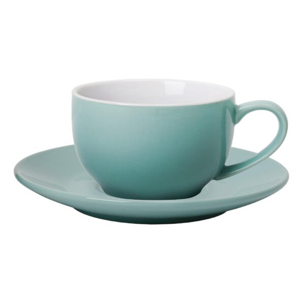 Olympia Cafe Coffee Cup Aqua - 230ml 8fl oz (Box 12) - Image 2