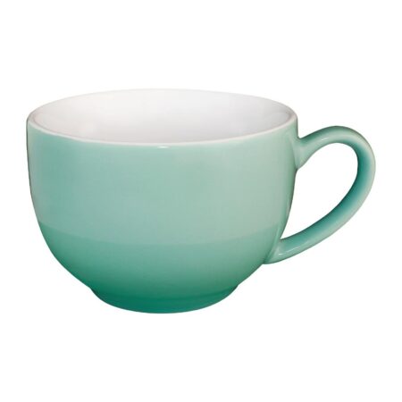 Olympia Cafe Cappuccino Cup Aqua - 340ml (Box 12)